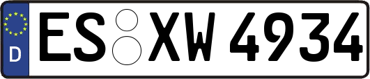 ES-XW4934