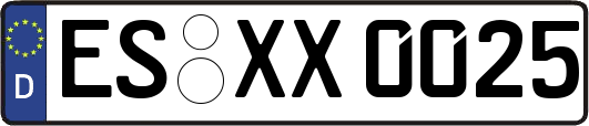 ES-XX0025
