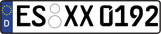 ES-XX0192