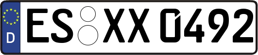 ES-XX0492