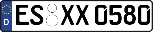 ES-XX0580