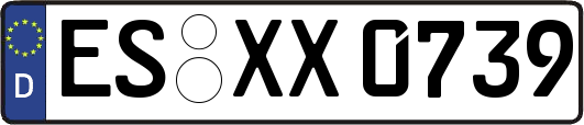 ES-XX0739