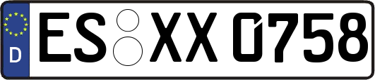 ES-XX0758