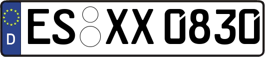 ES-XX0830