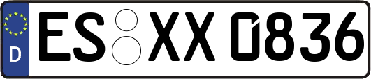 ES-XX0836