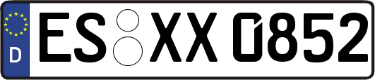 ES-XX0852