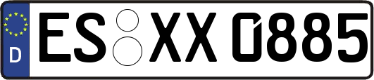 ES-XX0885