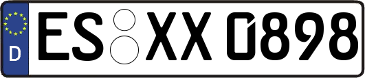 ES-XX0898