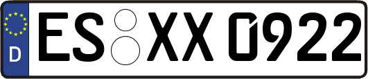 ES-XX0922