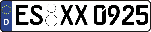 ES-XX0925