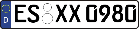 ES-XX0980