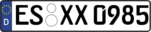 ES-XX0985