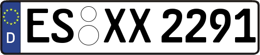 ES-XX2291