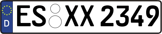 ES-XX2349