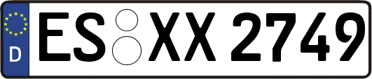 ES-XX2749