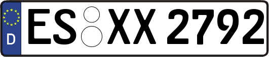 ES-XX2792