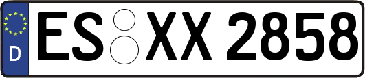 ES-XX2858