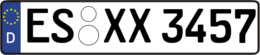 ES-XX3457
