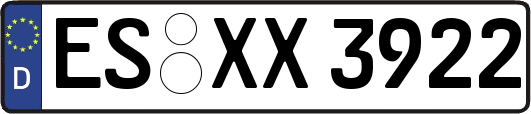 ES-XX3922