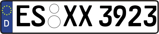 ES-XX3923