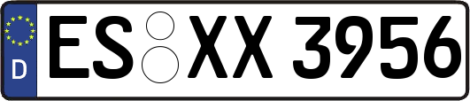 ES-XX3956