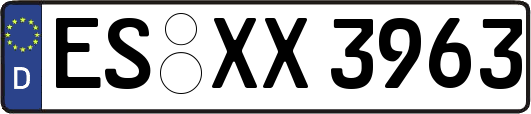 ES-XX3963