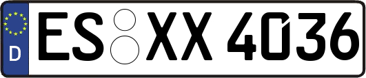 ES-XX4036