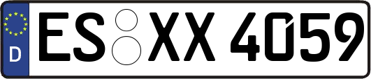 ES-XX4059