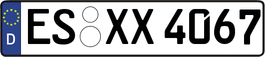 ES-XX4067