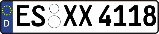 ES-XX4118