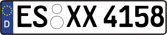 ES-XX4158