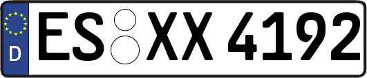 ES-XX4192