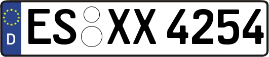 ES-XX4254