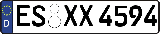 ES-XX4594