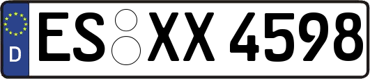 ES-XX4598