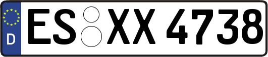 ES-XX4738