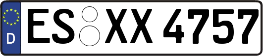 ES-XX4757