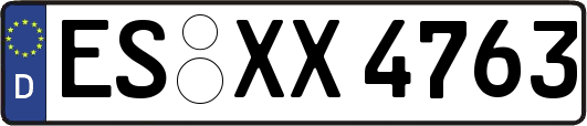ES-XX4763