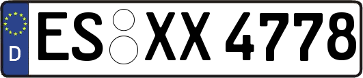 ES-XX4778