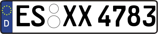 ES-XX4783