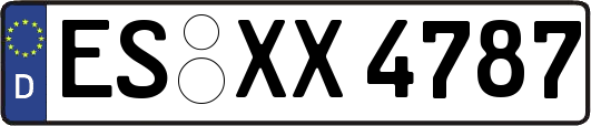 ES-XX4787