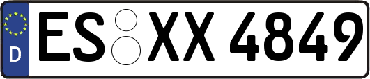 ES-XX4849