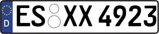 ES-XX4923