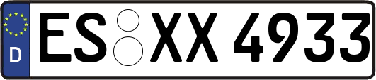 ES-XX4933