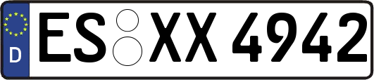 ES-XX4942