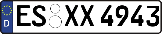 ES-XX4943