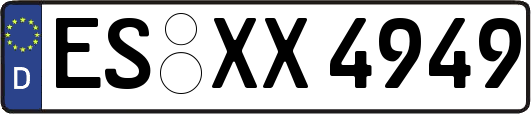 ES-XX4949