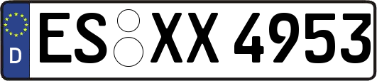 ES-XX4953
