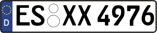 ES-XX4976