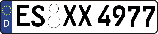 ES-XX4977
